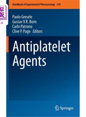 海外直订医药图书Antiplatelet Agents 抗血小板药物