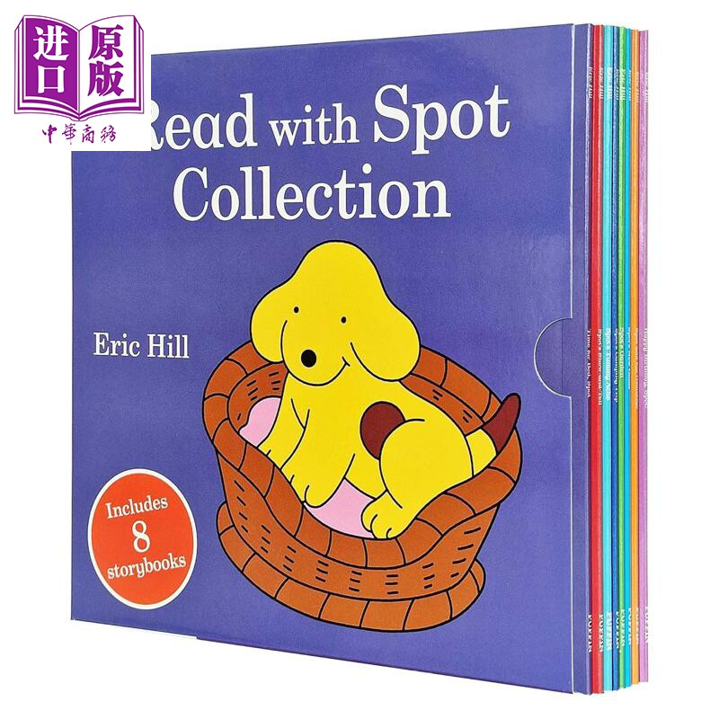 小波伴你读故事合集 Read with Spot Collection 盒装套装 英文原版 儿童绘本 图画故事书 卡通动画 进口童书 【中商原版】