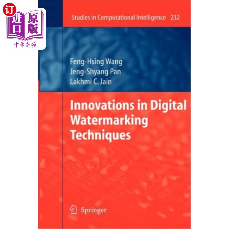 海外直订Innovations in Digital Watermarking Techniques 数字水印技术的创新