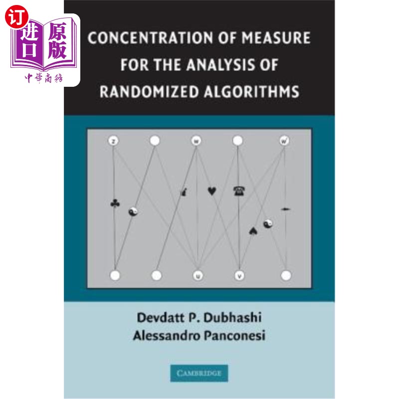 海外直订Concentration of Measure for the Analysis of Randomized Algorithms 随机算法分析中的测度集中