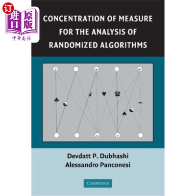 海外直订Concentration of Measure for the Analysis of Randomized Algorithms 随机算法分析中的测度集中