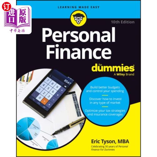 海外直订Personal Finance For Dummies 傻瓜的个人理财