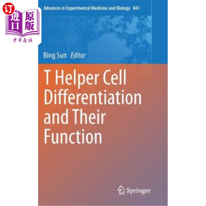海外直订医药图书T Helper Cell Differentiation and Their Function 辅助T细胞的分化及其功能
