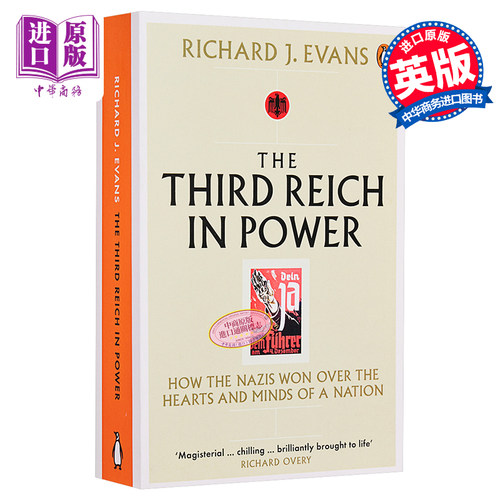 当权的第三帝国 英文原版 The Third Reich in Power, 1933 - 1939 Richard J. Evans【中商原版】