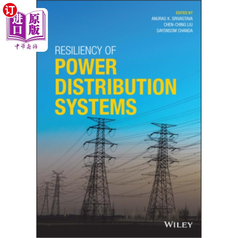 海外直订Resiliency of Power Distribution Systems 配电系统的弹性
