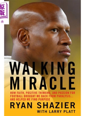 现货 行走的奇迹 Ryan Shazier自传 英文原版 Walking Miracle Ryan Shazier Larry Platt【中商原版】