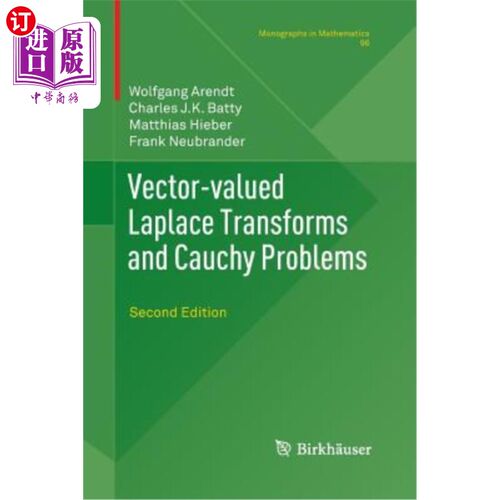 海外直订Vector-Valued Laplace Transforms and Cauchy Problems: Second Edition 向量值拉普拉斯变换与柯西问题：第二版