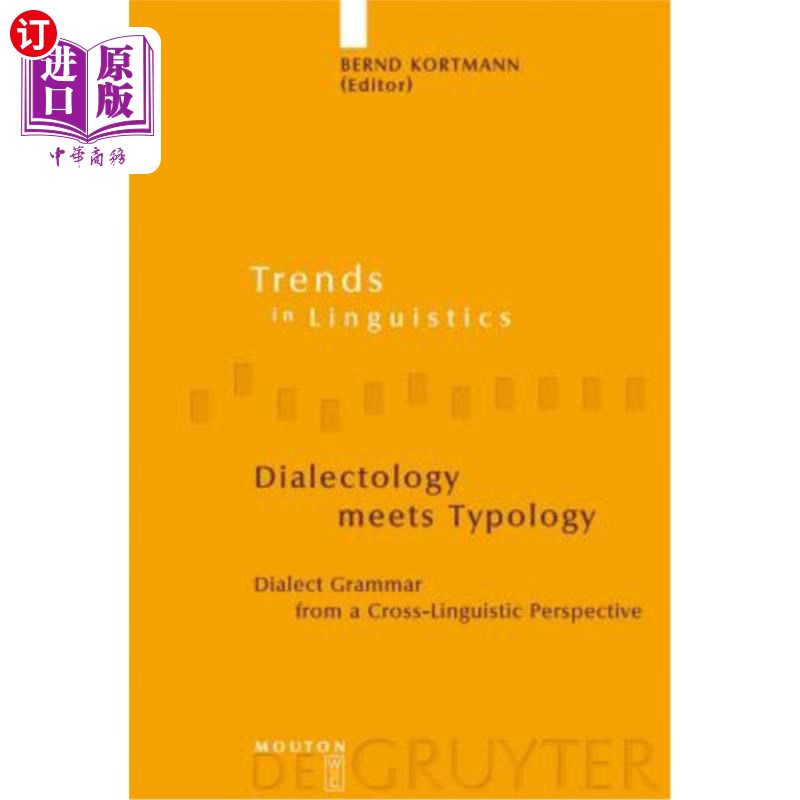海外直订Dialectology meets Typology 方言学与类型学