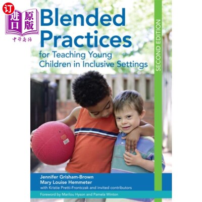海外直订Blended Practices for Teaching Young Children in... 在包容性环境中教学幼儿的混合实践