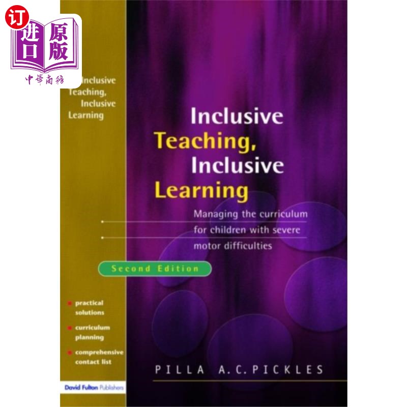 海外直订Managing the Curriculum for Children with Severe... 严重运动障碍儿童课程管理