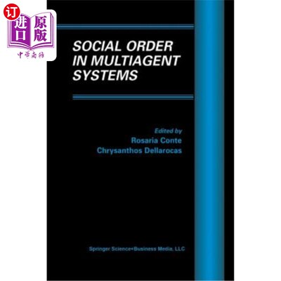 海外直订Social Order in Multiagent Systems 多智能体系统中的社会秩序