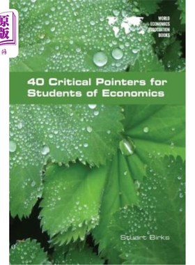 海外直订40 Critical Pointers for Students of Economics 经济学学生的40个关键点