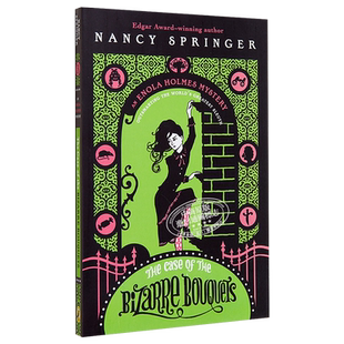 夏洛克福尔摩斯周边书英文原版 天才少女福尔摩斯3 An Enola Holmes Mystery 福尔摩斯周边小说英文版 福尔摩斯小姐