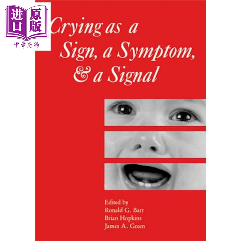 现货 作为迹象 症状与信号的哭泣 Crying As A Sign A Symptom And A Signal 英文原版 Ronald Barr wiley【中商原版】