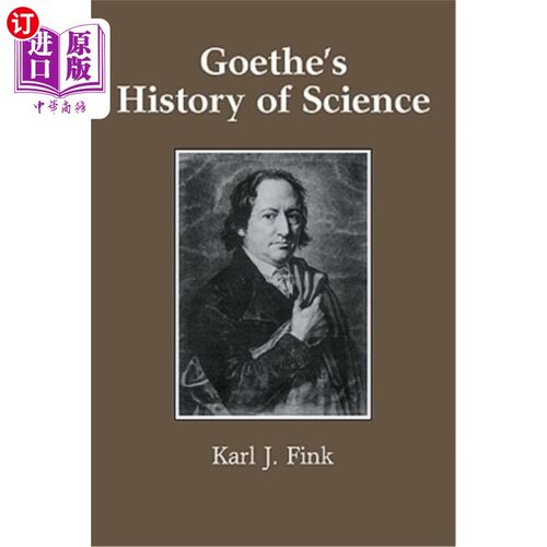 海外直订Goethe's History of Science 歌德的科学史