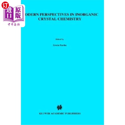 海外直订Modern Perspectives in Inorganic Crystal Chemistry 无机晶体化学的现代展望