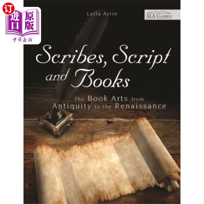 海外直订Scribes, Script and Books 抄写员，剧本和书籍