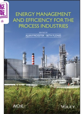 过程工业的能源管理和效率 Energy Management and Efficiency for Process Industries 英文原版 Alan Rossiter【中商原版】