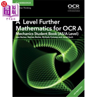 海外直订A Level Further Mathematics for OCR Mechanics Student Book (As/A Level) with Dig OCR力学进阶数学学