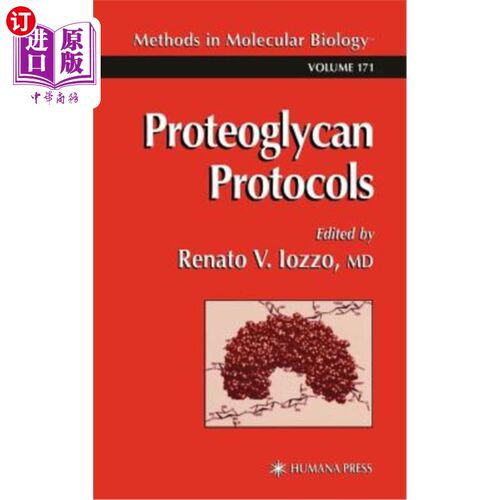 海外直订Proteoglycan Protocols 蛋白聚糖的协议