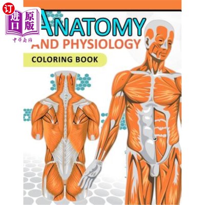 海外直订Anatomy and Physiology Coloring Book: 2nd Edtion 解剖学和生理学着色书：第二版