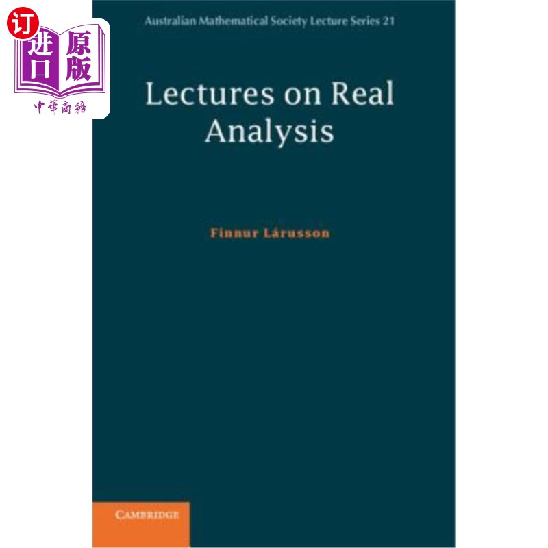 海外直订Lectures on Real Analysis 真实分析讲座