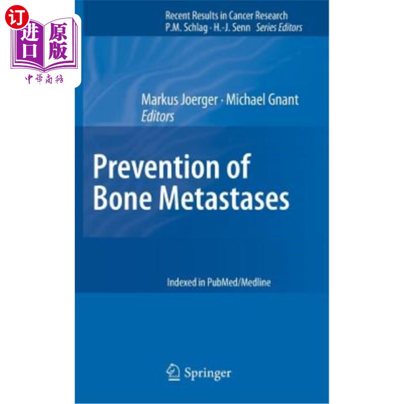 海外直订医药图书Prevention of Bone Metastases 骨转移的预防