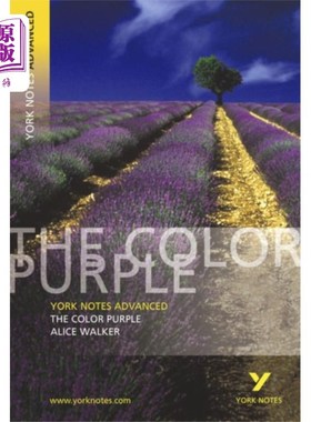 海外直订Color Purple: York Notes Advanced 紫色：约克笔记