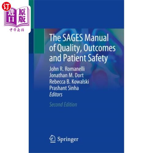 海外直订医药图书SAGES Manual of Quality, Outcomes and Patient Sa... SAGES质量、结果和患者安全手册