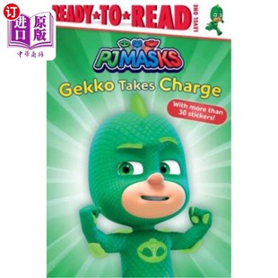 Ready 盖柯掌管 Takes 准备阅读1级 Charge Level 海外直订Gekko Read