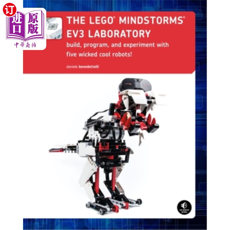海外直订The Lego Mindstorms Ev3 Laboratory: Build, Program, and Experiment with Five Wic 乐高头脑风暴Ev3实验室:构建