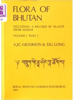 海外直订Flora of Bhutan: Volume 1, Part2 不丹植物志:第一卷第二部分