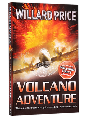 预售 哈尔罗杰历险记：勇探火山口 豆瓣阅读 英文原版 Volcano Adventure【中商原版】