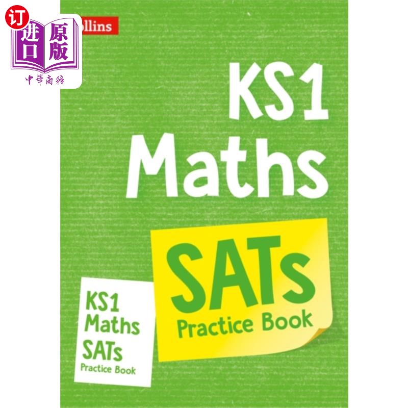 海外直订KS1 Maths SATs Practice Workbook KS1 sat数学练习练习册