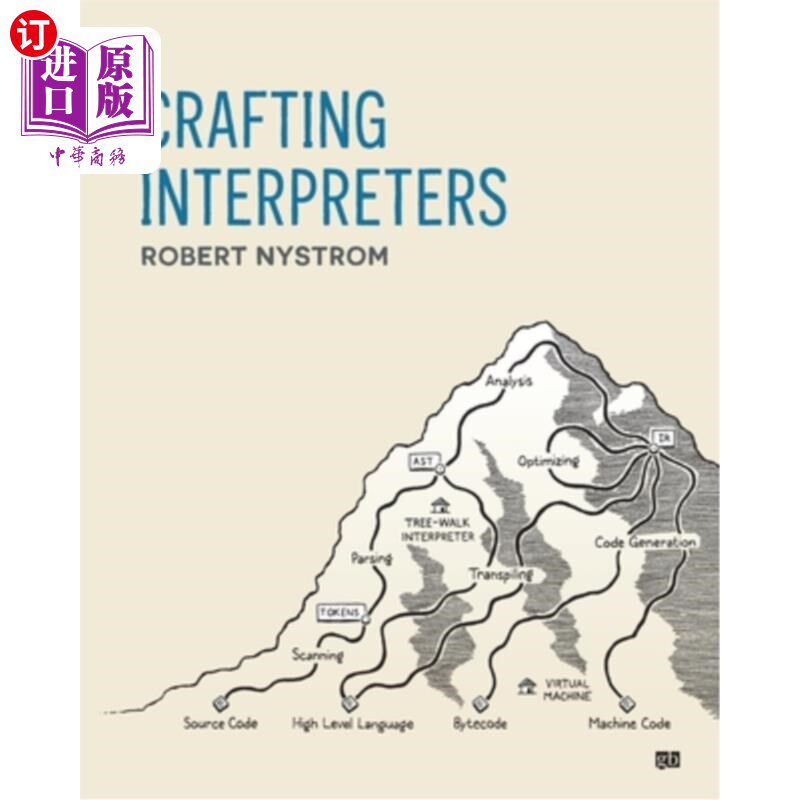 Crafting Interpreters 打造口译员【中商原版】