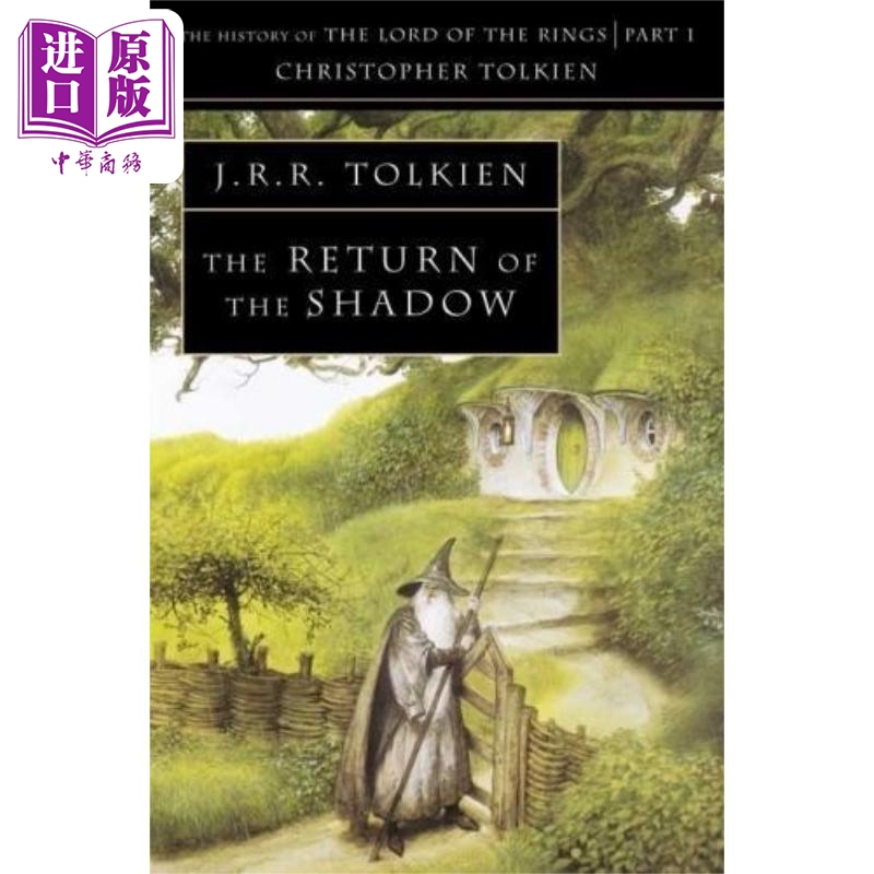中土世界史系列 卷6 阴影回归 英文原版 The Return of the Shadow History of Middle earth JRR托尔金 Tolkien【中商原版】