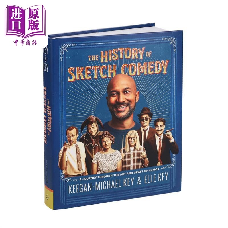 现货 喜剧史 幽默艺术与工艺之旅 英文原版 The History of Sketch Comedy Keegan Michael Key 文体名人传记【中商原版】