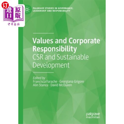 海外直订Values and Corporate Responsibility 价值观与企业责任