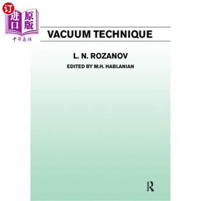 海外直订Vacuum Technique 真空技术