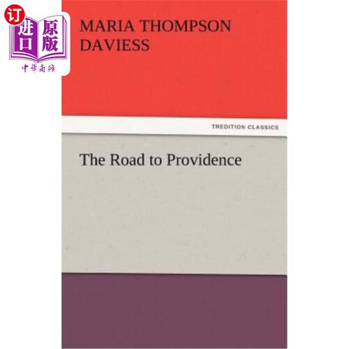 海外直订The Road to Providence 通往上帝之路