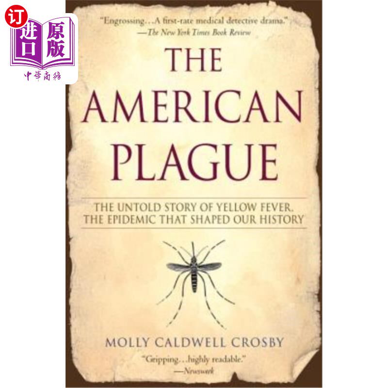 海外直订医药图书The American Plague: The Untold Story of Yellow Fever, the Epidemic That Shaped  《美国瘟疫:不为人