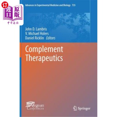 海外直订医药图书Complement Therapeutics 补体疗法