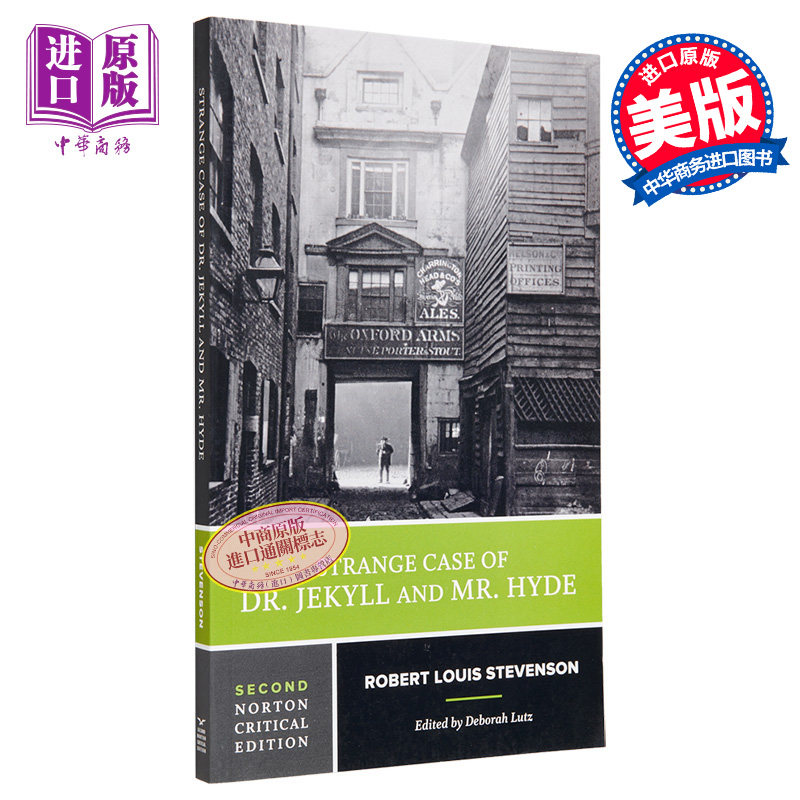 史蒂文森 化身博士 诺顿文学解读系列 Strange Case of Dr Jekyll Mr Hyde 英文原版 Robert L. Stevenson【中商原版】