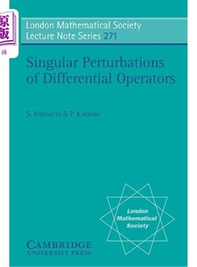 海外直订Singular Perturbations of Differential Operators: Solvable Schr?dinger-Type Oper 微分算子的奇异摄动：可解Sch