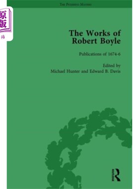 海外直订Works of Robert Boyle, Part II Vol 1 罗伯特·波义耳作品，第二卷