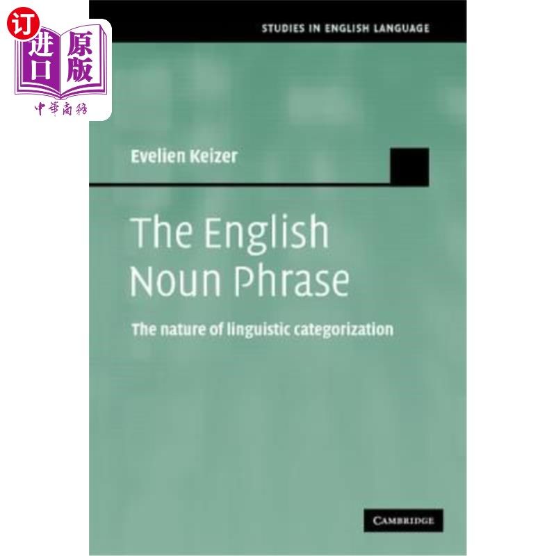海外直订The English Noun Phrase 英语名词短语