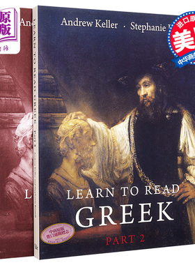 学习阅读希腊语 Learn to Read Greek Part 2 Textbook and Workbook Set 英文原版 Andrew Keller Stephanie Russell【中商?