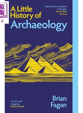 耶鲁小史 考古学小史 新版 A Little History of Archaeology 英文原版 Brian Fagan 历史 考古【中商原版】