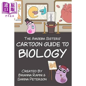 阿米巴姐妹的卡通生物学指南 简化科学 The Amoeba Sisters Cartoon Guide to Biology 英文原版 Sarina Peterson【中商原版?