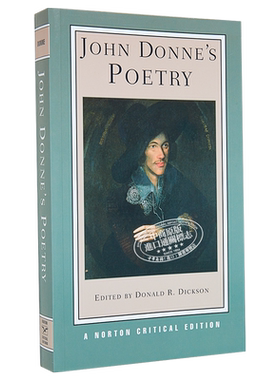预售 John Donne's Poetry 英文原版 约翰 邓恩的诗歌 John Donne【中商原版】